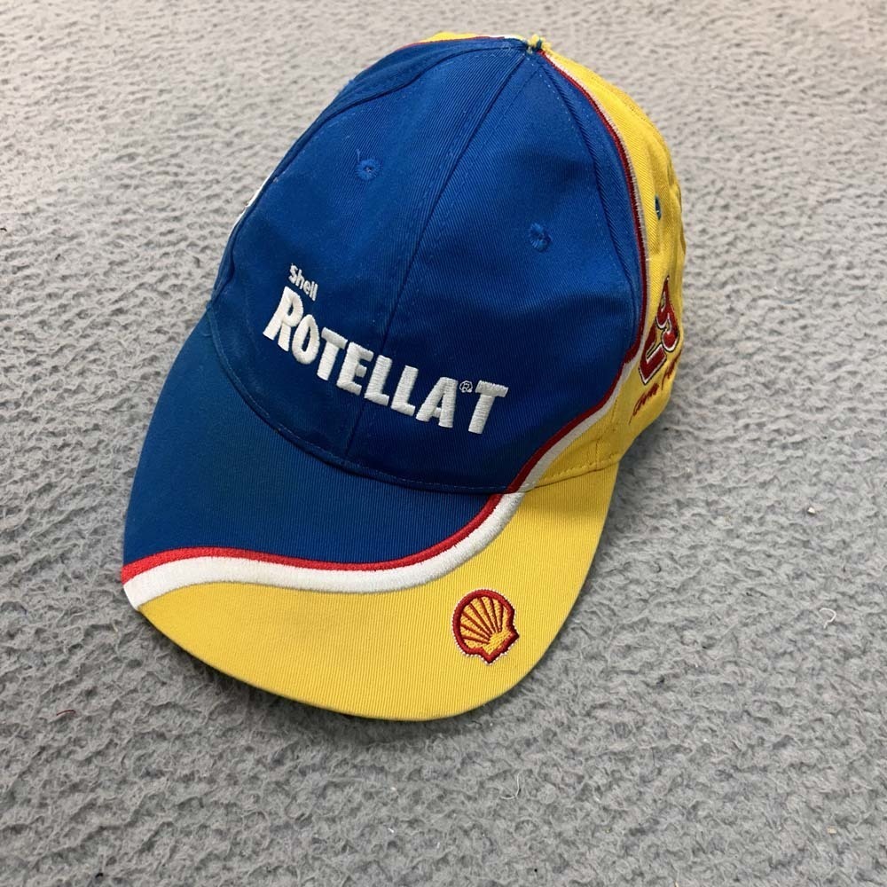 Shell Rotella Hat Cap Mens Baseball Cap One Size Evigna Petrol Gas Nascar